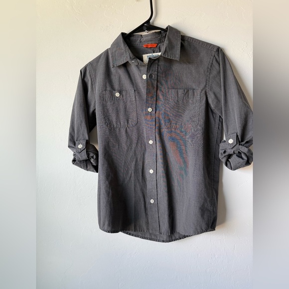 Urban Pipeline Charcoal Button-Down Shirt - Picture 1 of 4